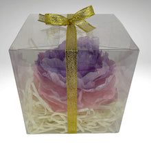 Lade das Bild in den Galerie-Viewer, Pfingstrose Papierblüte violett