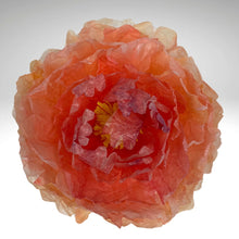 Lade das Bild in den Galerie-Viewer, Pfingstrose Papierblüte rot
